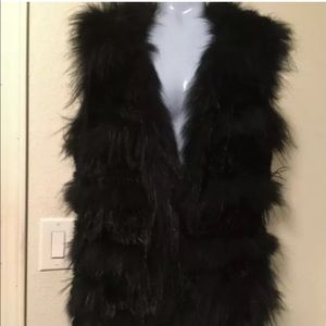 Leon Max Studio Fur Vest 4107C63 Rabbit / Raccoon